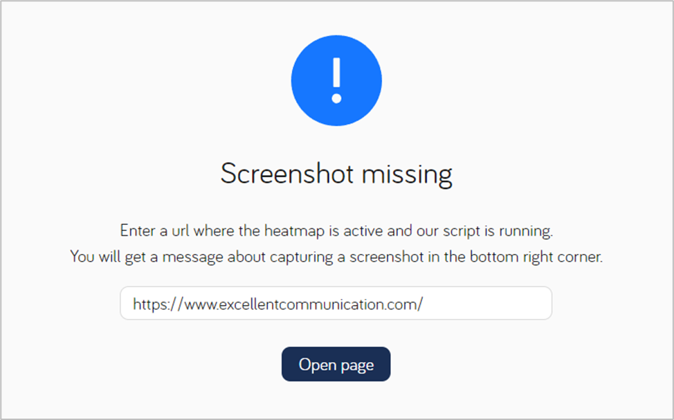 Troubleshoot Heatmap screenshot not working
